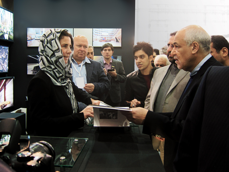 WT Ceo with Iranian Minister of Commerce and Industry Mr Espahbadi 